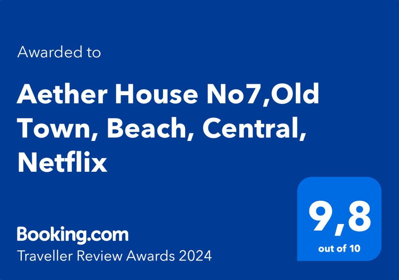 Aether Flats No7,Old Town, Beach, Central, Netflix Анталія Екстер'єр фото